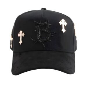 Barbas Hats B Cross 24K Rose Gold